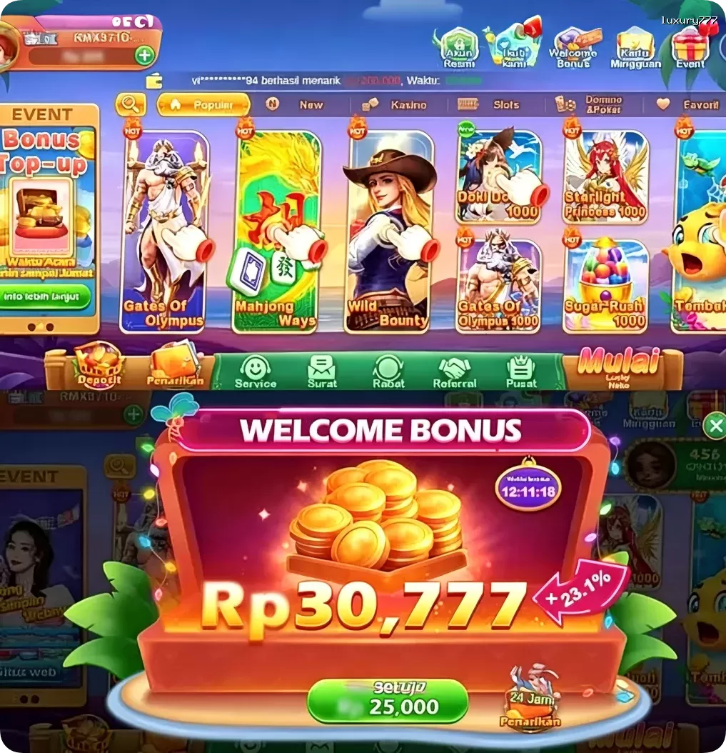 luxury777 Resmi - Unduh APK