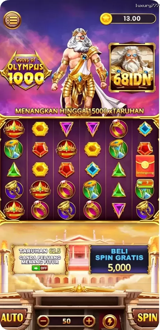 luxury777 Tangkapan Layar - APK Resmi
